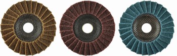 Disque à lamelles céramique POLIFAN CO CURVE - Ponçage Inox PFERD