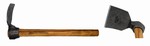 Hache-marteau de platrier - Manche vinyle, face striée bouchardée