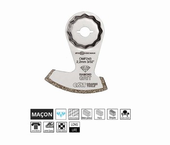 Lame segmentée à concrétion 60 mm diamant  Longue vie  Maçon Starlock Max CMT Orange Tools