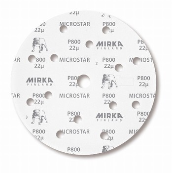 Disques film MICROSTAR 150mm 15 trous Mirka