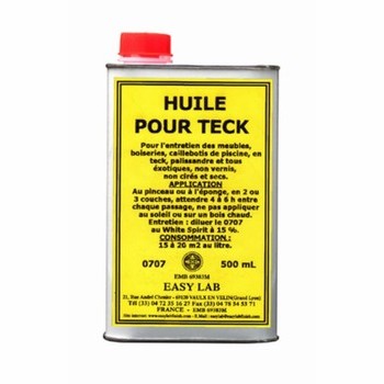 Huile pour teck 500ml Easy LAB
